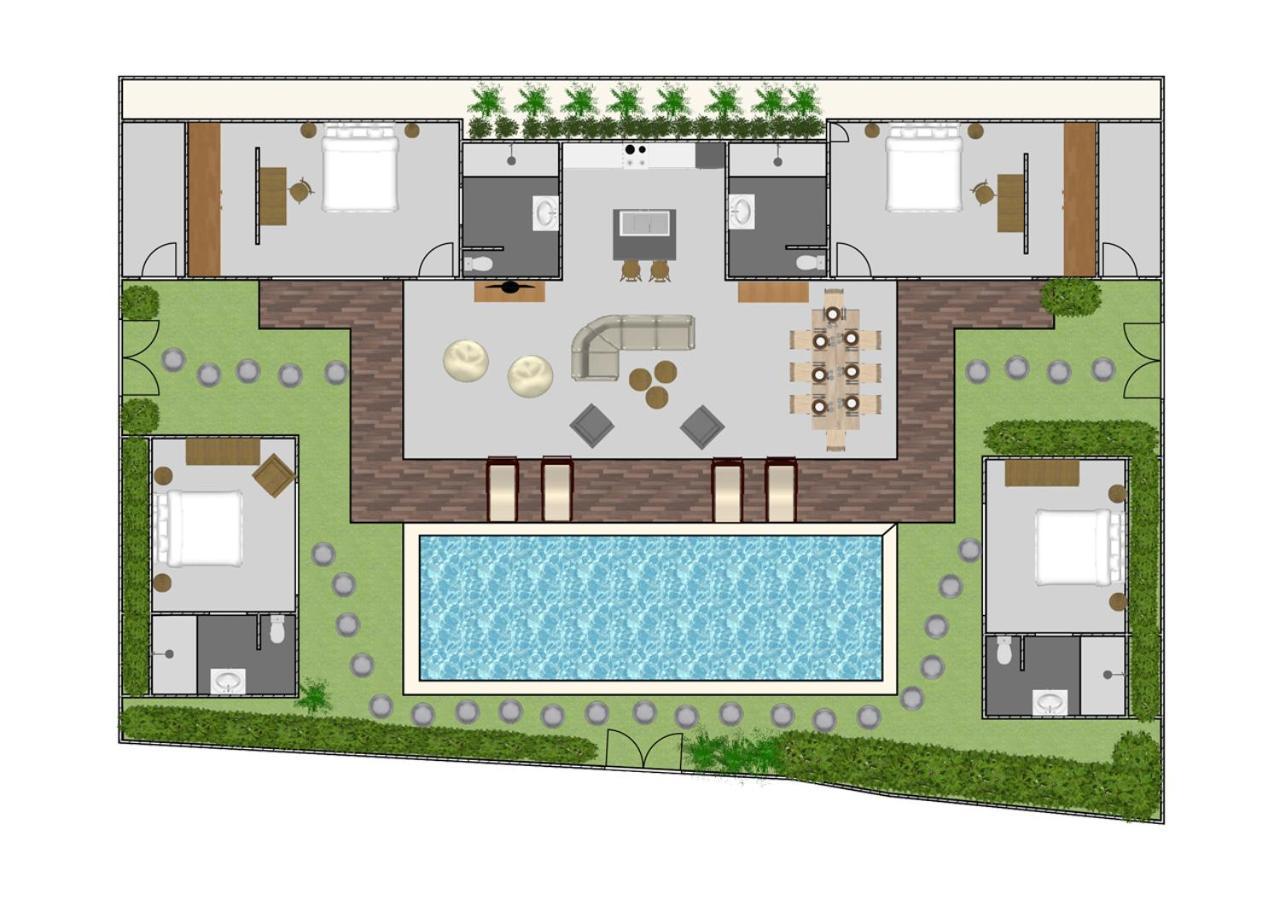Villa Aksara By Optimum Bali Villas Seminyak Exterior foto